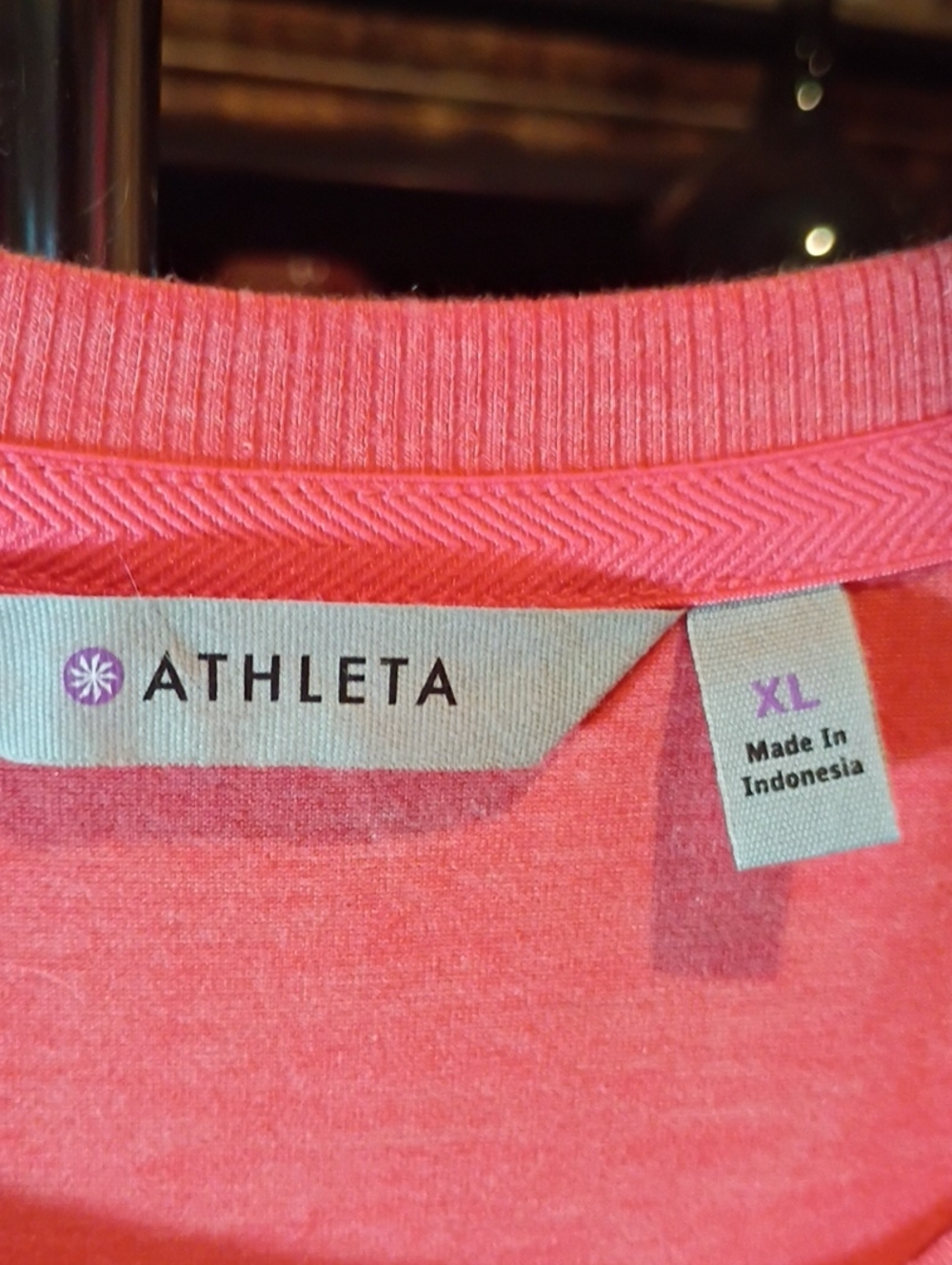 Athleta Women's Orange Crewneck Dress